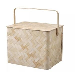 IKEA KÅSEBERGA KASEBERGA Cool Basket, Bamboo (305.141.16) NEW